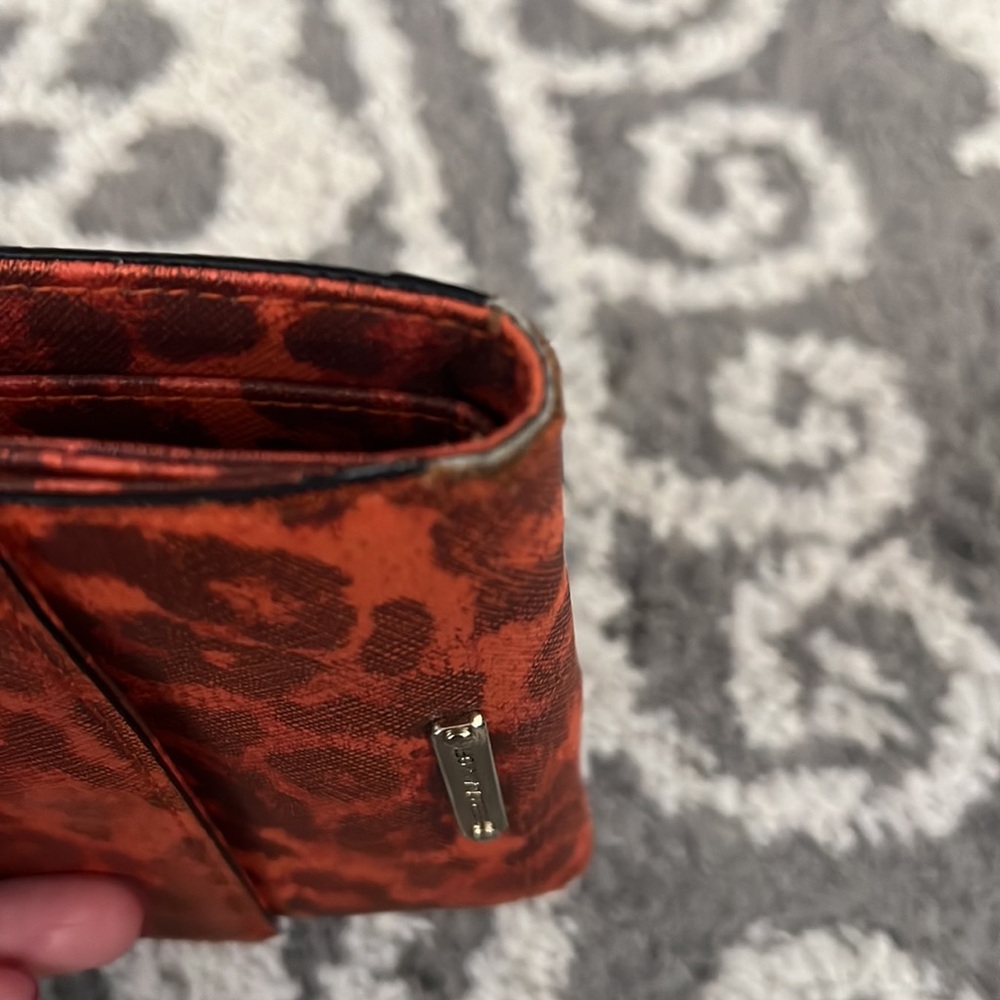 Rebecca Minkoff wallet, red leopard, pre-loved! - Picture 8 of 8
